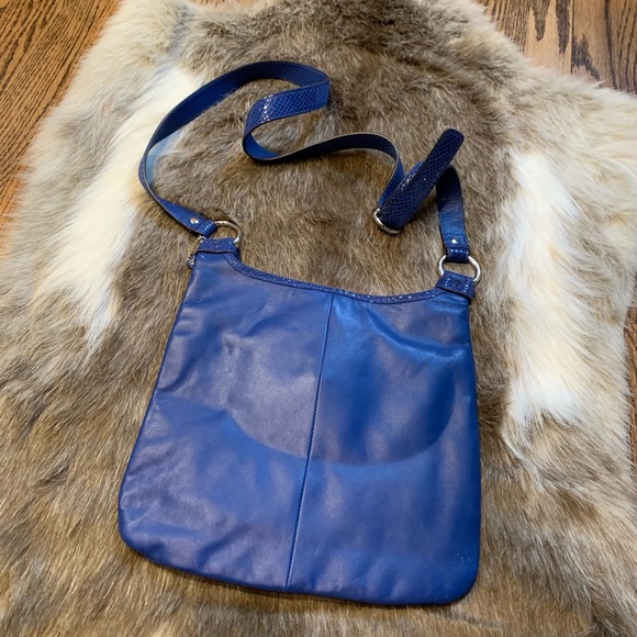 COACH CROSSBODY BLUE - Picture 4 of 8